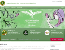 Tablet Screenshot of be.paganfederation.org