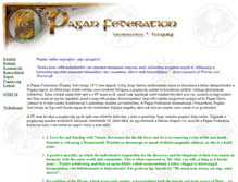 Tablet Screenshot of hu.paganfederation.org